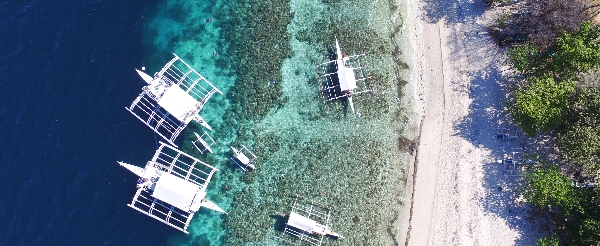 海豚遊蹤→巴里卡薩島大斷層 Balicasag Island浮潛→市區觀光【歃血盟約紀念碑/眼鏡猴/巧克力山/比翼雙飛觀景坪】→道地韓式風味餐→自在夜遊小長灘