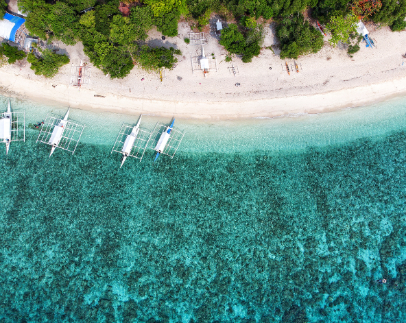 台北→宿霧→菲式特色烤脆皮乳豬→搭船前往薄荷島→義式風味餐
